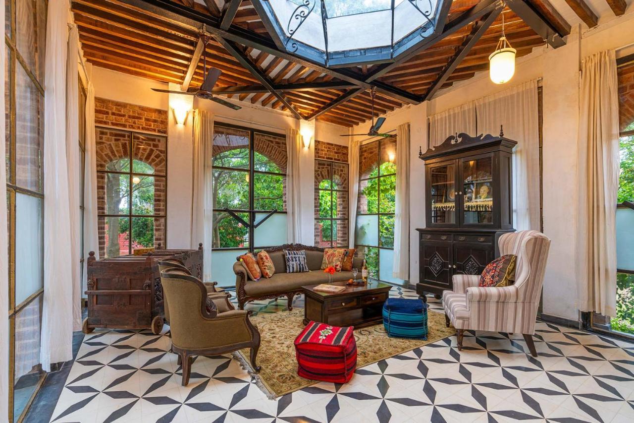 Stayvista'S Peepal Haveli - Rustic Kothi With Terrace, Breathtaking View & Bonfire Narainpur  Exteriör bild